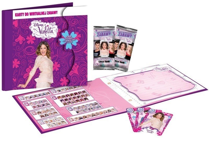 Tm Toys VIOLETTA ALBUM KARTY DO WIRTUALNEJ ZABAWY