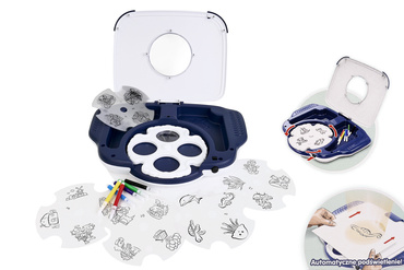 STUDIO RYSUNKU STOLIK Z PROJEKTOREM PROJEKTOR RZUTNIK DO RYSOWANIA TABLICA