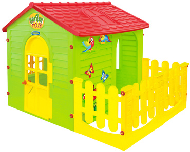 DOMEK + ZJEŻDŻALNIA 12603 + STOLIK MOCHTOYS PLAC ZABAW