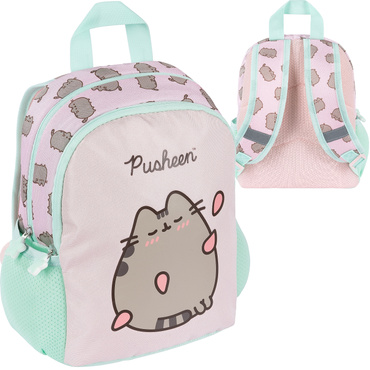 PLECAK do przedszkola WYCIECZKĘ KOTEK PUSHEEN MINT MIĘTOWY D6