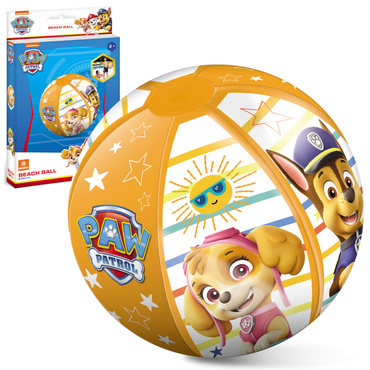 Mondo DUŻA PIŁKA PLAŻOWA PSI PATROL dmuchana 50 cm