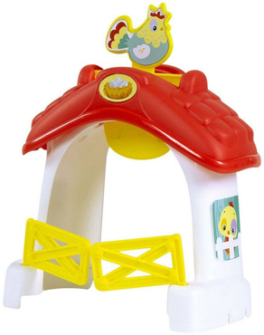 INTERAKTYWNY POCIĄG FARMERA TOR FARMA KLOCKI zwierzątka CLEMENTONI