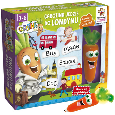 GRA NAUKA ANGIELSKIEGO CAROTINA JEDZIE DO LONDYNU