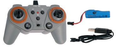 TIR DUŻA CIĘŻARÓWKA W WALIZCE ZDALNIE STEROWANA 52cm EFEKTY ŚWIATŁO DŹWIĘK USB