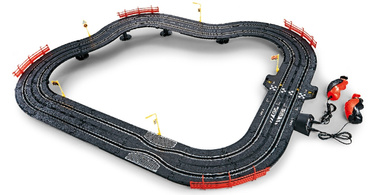 DUŻY TOR SAMOCHODOWY 3w1 Wyścigowy 320cm 2 AUTA AUDI R8 3 wersje toru LICENCJA AUDI