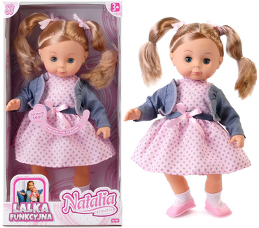 LALKA Natalia INTERAKTYWNA MÓWI PO POLSKU 39cm