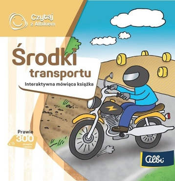 CZYTAJ Z ALBIKIEM ŚRODKI TRANSPORTU INTERAKTYWNA KSIĄŻKA