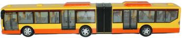 DUŻY AUTOBUS STEROWANY RC PRZEGUBOWY miejski LED Akumulator USB