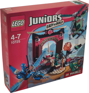 LEGO 10725 JUNIORS NINJAGO KLOCKI Zaginiona świątynia