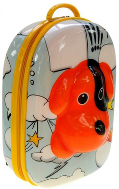 Bouncie PLECAK 3D 2w1 PIESEK niebieski