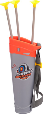DUŻY ŁUK DLA DZIECI 66 cm ZESTAW TARCZA KOŁCZAN 3 STRZAŁY