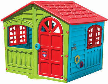 PalPlay DOMEK OGRODOWY ZJEŻDŻALNIA PIASKOWNICA PLAC ZABAW