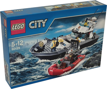 LEGO 60129 CITY KLOCKI POLICY Policyjna łódź patrolowa