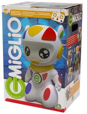 ROBOT EMILGIO INTERAKTYWNY STEROWANY PILOTEM 40CM 