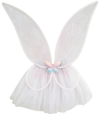 SKRZYDEŁKA dla wróżki aniołka SPÓDNICZKA STRÓJ KARNAWAŁOWY kostium