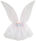 SKRZYDEŁKA dla wróżki aniołka SPÓDNICZKA STRÓJ KARNAWAŁOWY kostium