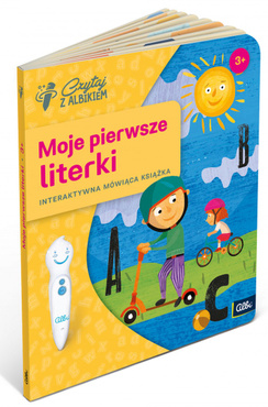 CZYTAJ Z ALBIKIEM MOJE PIERWSZE LITERKI  KSIAŻKA