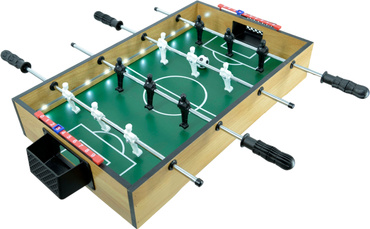 PIŁKARZYKI STOŁOWE PORŚWIETLENIE LED DUŻE DREWNIANE PIŁKA NOŻNA STÓŁ