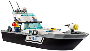 LEGO 60129 CITY KLOCKI POLICY Policyjna łódź patrolowa