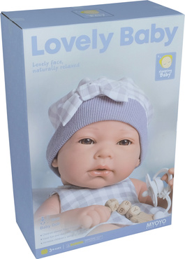 LALKA BOBAS REALISTYCZNA Z KRÓLICZKIEM + NOSIDEŁKO AKCESORIA łóżeczko 38 cm NA PREZENT 