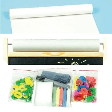 TABLICA 4w1 MAGNETYCZNA + KREDOWA + PAPIER GRATISY
