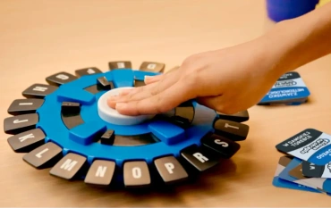 SŁÓWA NA OKRĄGŁO GRA PLANSZOWA SŁOWNA rodzinna FAMILIJNA EPEE