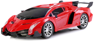 AUTO WYŚCIGOWE STEROWANE SAMOCHÓD NA PILOTA RC AKUMULATOR czerwony