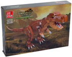 KLOCKI KONSTRUKCYJNE DINOZAUR T-REX TYRANOZAUR REX 350 el RUCHOME ELEMENTY