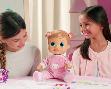 INTERAKTYWNA LALKA EMMA MÓWIĄCA 38cm UCZY SIĘ MÓWIĆ POWTARZA SŁOWA EPEE 