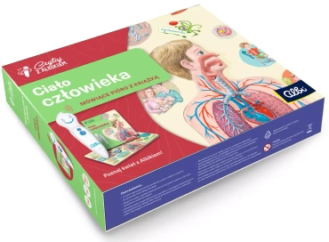 CZYTAJ Z ALBIKIEM CIAŁO CZŁOWIEKA ZESTAW MÓWIĄCE PIÓRO Z KSIĄŻKĄ