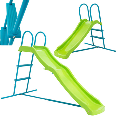 ZJEŻDZALNIA OGRODOWA dla dzieci METALOWA DUŻA 2w1 124-178cm ROŚNIE Z DZIECKIEM TP Toys