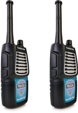 WALKIE TALKIE POLICJA KRÓTKOFALÓWKI DLA 2 OSÓB DUŻY ZASIĘG DO 300m