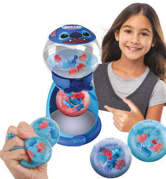FABRYKA GNIOTKÓW STITCH PIŁECZKI ZESTAW kreatywny SQUEEZ BALL ZABAWKA COBI 