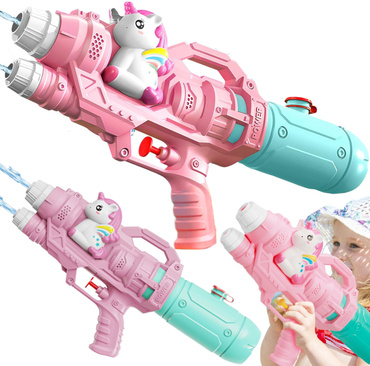 DUŻY PISTOLET JEDNOROŻEC NA WODĘ ARMATA 34cm SIKAWKA ŚMIGUS UNICORN