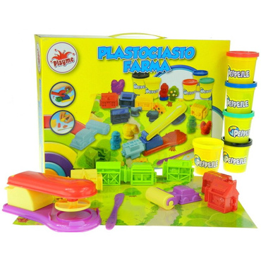 Playme PLASTOCIASTO ZESTAW FARMA Akcesoria ZESTAW