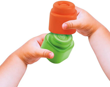 MATA SENSORYCZNA ŚCIEŻKA + KLOCKI 12EL SOFT CLEMMY CLEMENTONI 