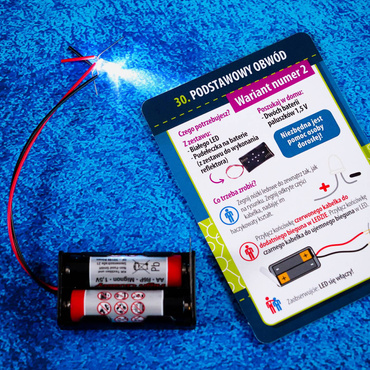 ELEKTRYCZNOŚĆ NAUKA W DOMU ZESTAW 50 EKSPERYMENTÓW LISCIANI