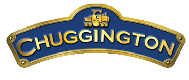 DREWNIANA TABLICA MAGNETYCZNA KREDOWA STACYJKOWO CHUGGINGTON