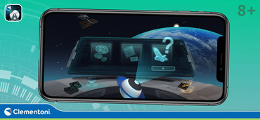 PLANETARIUM INTERAKTYWNY RZUTNIK LED APLIKACJA CLEMENTONI