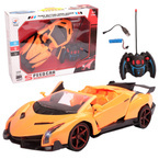 AUTO ZDALNIE STEROWANE DUŻY SAMOCHÓD RC AKUMULATOR POMARAŃCZOWE