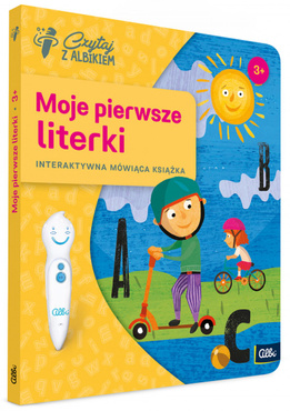 CZYTAJ Z ALBIKIEM MOJE PIERWSZE LITERKI  KSIAŻKA