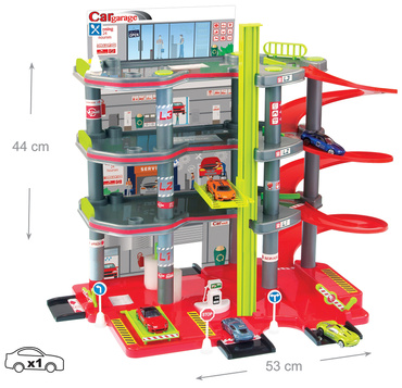  GARAŻ DLA DZIECI PARKING 4 POZIOMY WINDA STACJA MOCHTOYS