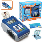 TERMINAL PŁATNICZY DLA DZIECI CZYTNIK KART + karta kredytowa paragony