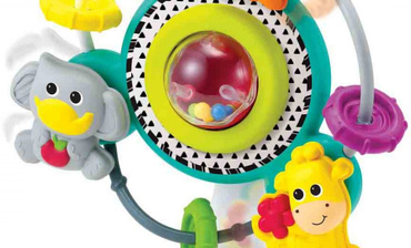 B-Kids AKTYWNY MŁYN Karuzela z Przyssawką NA TACKĘ
