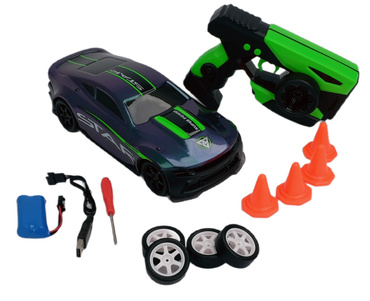 AUTO DO DRIFTU ZDALNIE STEROWANE RC SAMOCHÓD AKUMULATOR LED 4x4 20km/h