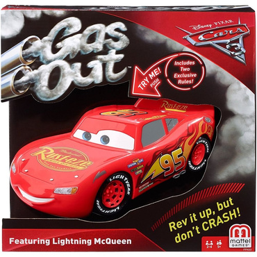 Mattel CARS 3 GRA GAZUJĄCY ZYGZAK AUTA Karty FFK03