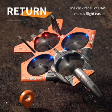 DRON SAMOLOT ZDALNIE STEROWANY FALCON MYŚLIWIEC sterowanie ręką RC LED USB