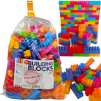 KLOCKI KONSTRUKCYJNE ZESTAW W WORKU 100el