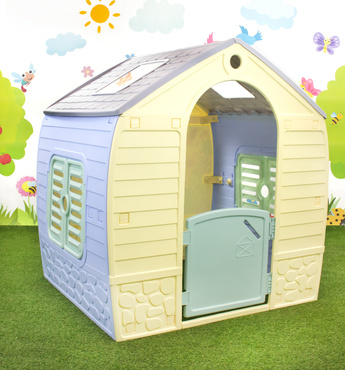 DOMEK OGRODOWY DLA DZIECI OKIENNICE ŚWIETLIKI HAPPY HOUSE SAFARI PASTEL