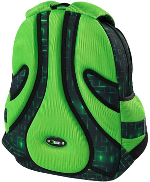 PLECAK SZKOLNY DLA CHŁOPCA 4 KOMORY BP-04 NEON PAD ST.RIGHT